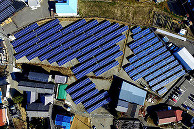 網干発電所Ⅰ(左)、網干発電所Ⅱ(右)